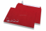 Coloured Christmas envelopes - Red, with sleigh | Bestbuyenvelopes.ie