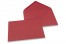 Coloured greeting card envelopes - dark red, 162 x 229 mm | Bestbuyenvelopes.ie