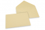 Coloured greeting card envelopes - camel, 162 x 229 mm | Bestbuyenvelopes.ie