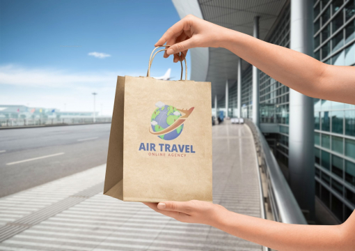 Paper carrier bags with twisted handles | Bestbuyenvelopes.ie