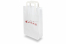 Christmas paper carrier bags white - Sleigh red | Bestbuyenvelopes.ie
