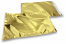 Coloured metallic foil envelopes gold - 229 x 324 mm | Bestbuyenvelopes.ie