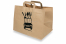 Paper take-away bags - brown + delivery | Bestbuyenvelopes.ie
