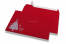 Coloured Christmas envelopes - Red, with Christmas tree | Bestbuyenvelopes.ie