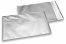 Silver coloured matt metallic foil envelopes - 180 x 250 mm | Bestbuyenvelopes.ie