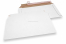 Corrugated cardboard envelopes white - 250 x 410 mm | Bestbuyenvelopes.ie