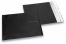 Black coloured matt metallic foil envelopes - 165 x 165 mm | Bestbuyenvelopes.ie