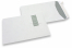 Window envelopes, white, 229 x 324 mm (C4), window on left 40 x 110 mm, window position 20 mm from the left side and 60 mm from the top, 120 gram, closure with seal strip, weight each approx. 20 g. | Bestbuyenvelopes.ie