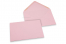 Coloured greeting card envelopes - light pink, 125 x 175 mm | Bestbuyenvelopes.ie