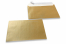 Gold coloured mother-of-pearl envelopes - 162 x 229 mm | Bestbuyenvelopes.ie