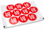Love envelope seals - love red | Bestbuyenvelopes.ie