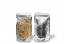 Stand up pouches metallic transparent - silver metallic, 130 x 225 x 70 mm - 500 ml | Bestbuyenvelopes.ie