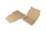 Folding post boxes with seal strip - 230 x 160 x 25 mm (A5), brown | Bestbuyenvelopes.ie