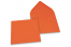 Coloured greeting card envelopes - orange, 155 x 155 mm | Bestbuyenvelopes.ie