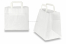 Paper carrier bags with folded handles - white 260 x 175 x 245 mm | Bestbuyenvelopes.ie