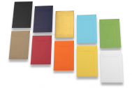 Pocket envelopes in assorted colours