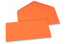 Coloured greeting card envelopes - orange, 110 x 220 mm | Bestbuyenvelopes.ie