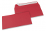 Red coloured paper envelopes - 110 x 220 mm | Bestbuyenvelopes.ie