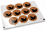 Baptism envelope seals - brown with black dove | Bestbuyenvelopes.ie