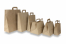 Paper carrier bags with folded handles - brown, 6 sizes | Bestbuyenvelopes.ie