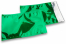 Coloured metallic foil envelopes green - 162 x 229 mm | Bestbuyenvelopes.ie