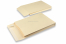 Gusset envelopes with block bottom - 262 x 371 x 40 mm, cream | Bestbuyenvelopes.ie