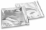 Coloured metallic foil envelopes silver - 220 x 220 mm | Bestbuyenvelopes.ie