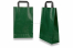 Paper carrier bags with folded handles - green | Bestbuyenvelopes.ie