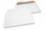 Corrugated cardboard envelopes white - 245 x 345 mm | Bestbuyenvelopes.ie