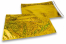 Coloured metallic foil envelopes gold holographic - 320 x 430 mm | Bestbuyenvelopes.ie