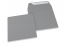 Grey coloured paper envelopes - 160 x 160 mm | Bestbuyenvelopes.ie