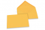 Wenskaart enveloppen gekleurd - goudgeel, 114 x 162 mm | Bestbuyenvelopes.ie