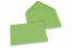 Coloured greeting card envelopes - apple green, 125 x 175 mm | Bestbuyenvelopes.ie