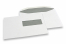Window envelopes, white, 162 x 229 mm (C5), window on right 40 x 110 mm, window position 15 mm from the right side and 72 mm from the bottom, 90 gram, gummed closure, weight each approx. 7 g. | Bestbuyenvelopes.ie