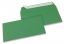 Dark green coloured paper envelopes - 110 x 220 mm | Bestbuyenvelopes.ie