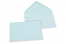 Coloured greeting card envelopes - light blue, 114 x 162 mm | Bestbuyenvelopes.ie