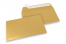 Gold metallic coloured paper envelopes - 162 x 229 mm  | Bestbuyenvelopes.ie
