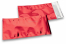 Coloured metallic foil envelopes red - 114 x 229 mm | Bestbuyenvelopes.ie