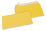 Buttercup yellow coloured paper envelopes - 110 x 220 mm | Bestbuyenvelopes.ie