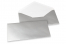 Coloured greeting card envelopes - silver, 110 x 220 mm | Bestbuyenvelopes.ie