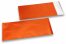 Orange coloured matt metallic foil envelopes - 110 x 220 mm | Bestbuyenvelopes.ie
