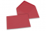 Coloured greeting card envelopes - red, 125 x 175 mm | Bestbuyenvelopes.ie