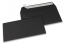 Black coloured paper envelopes - 110 x 220 mm | Bestbuyenvelopes.ie