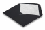 Lined black envelopes - white lined | Bestbuyenvelopes.ie