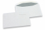 White paper envelopes, 114 x 162 mm (C6), 80 gram, gummed closure, weight each approx. 3 g.  | Bestbuyenvelopes.ie
