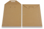 Reclosable cardboard envelopes 