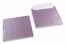 Lilac coloured mother-of-pearl envelopes - 155 x 155 mm | Bestbuyenvelopes.ie