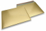 ECO matt metallic bubble envelopes - gold  320 x 425 mm | Bestbuyenvelopes.ie