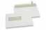 Laser printer envelopes, 156 x 220 mm (EA5), window on left 40 x 110 mm, window position 20 mm from the left side and 66 mm from the bottom, weight each approx. 6 g.  | Bestbuyenvelopes.ie