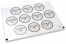 Party envelope seals - save the date | Bestbuyenvelopes.ie